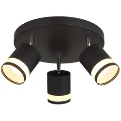 Deckenleuchte Deckenlampe Wohnzimmerleuchte Rondell verstellbar 3 flammig LED