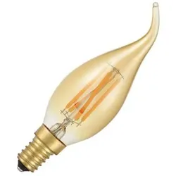 SPL | LED-Kerzenlampe mit Spitze | Kleine Fassung E14 | 4W Dimmbar