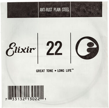 Elixir .022 Plain Steel