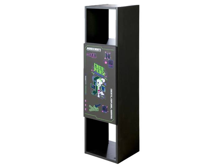 Sitzbank/Regal (Vitrine) MINECRAFT, Holznachbildung