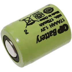 AGI Akku kompatibel mit 1/3 AAA (1 Stk., AAA, 170 mAh), Batterien + Akkus
