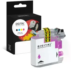 Digital Revolution Tinte kompatibel mit Brother LC-225XLM  magenta