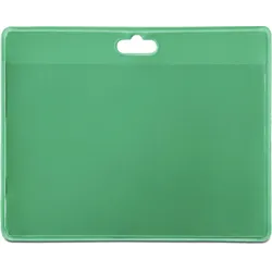 Tarifold Namensschild 70x100mm PVC grün VE=30 Stück