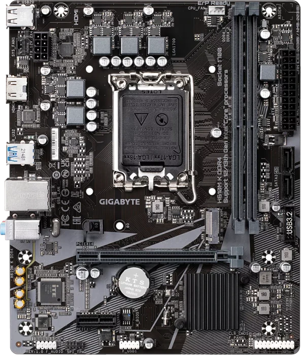 GIGABYTE H610M K DDR4 DDR4