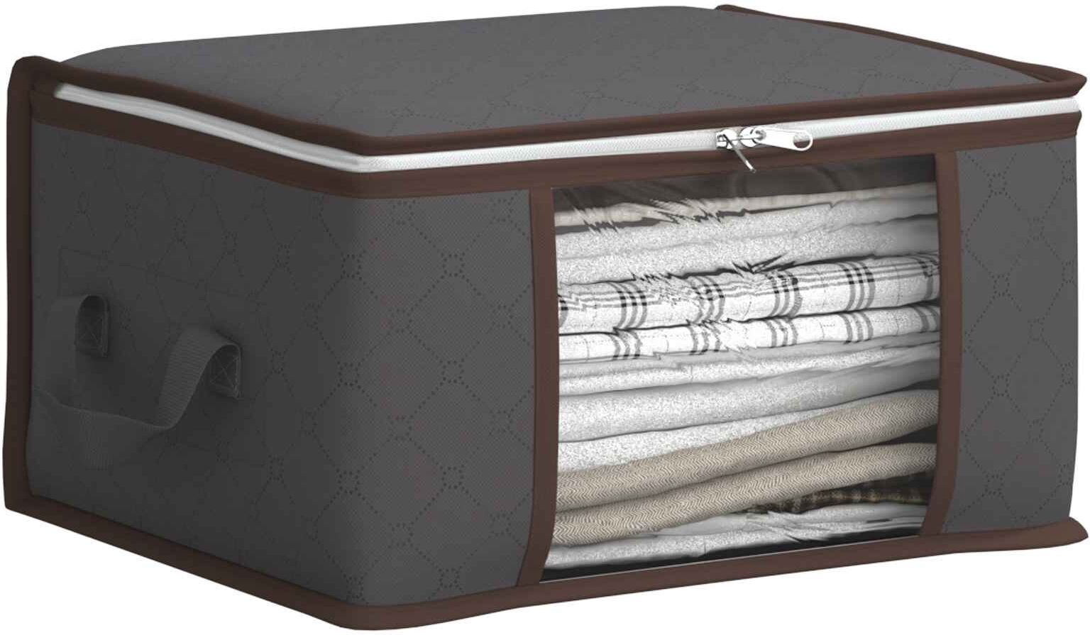 vidaXL Boîte de rangement avec fenêtre latérale transparente