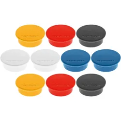 Magnetoplan, Magnet, Discofix Color (10x)