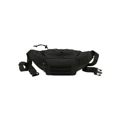 Bauchtasche BRANDIT "Brandit Unisex Waistbeltbag Molle", Gr. onesize, schwarz, Polyester, unifarben, Taschen
