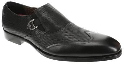 Stacy Adams Lockwood - Mens 7.5 Black Slip On Medium