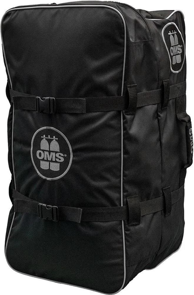 Oms Roller 145l Ausrüstungstasche Schwarz Schwarz One Size