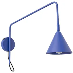 Sollux SL.2499 Wandleuchte NOX 1 ultramarin mit Schalter