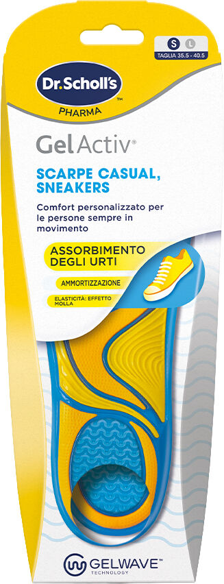 Scholl Gelactiv Scarpe Casual Snickers Misura Small Nuova Serie 2025 1 Paio