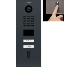 DoorBird D2102FV Fingerprint 50 IP Video Türsprechanlage – RAL 7016