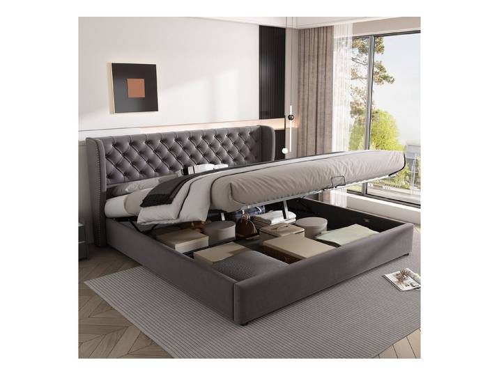 LVHOM Boxbett, mit Bettkasten