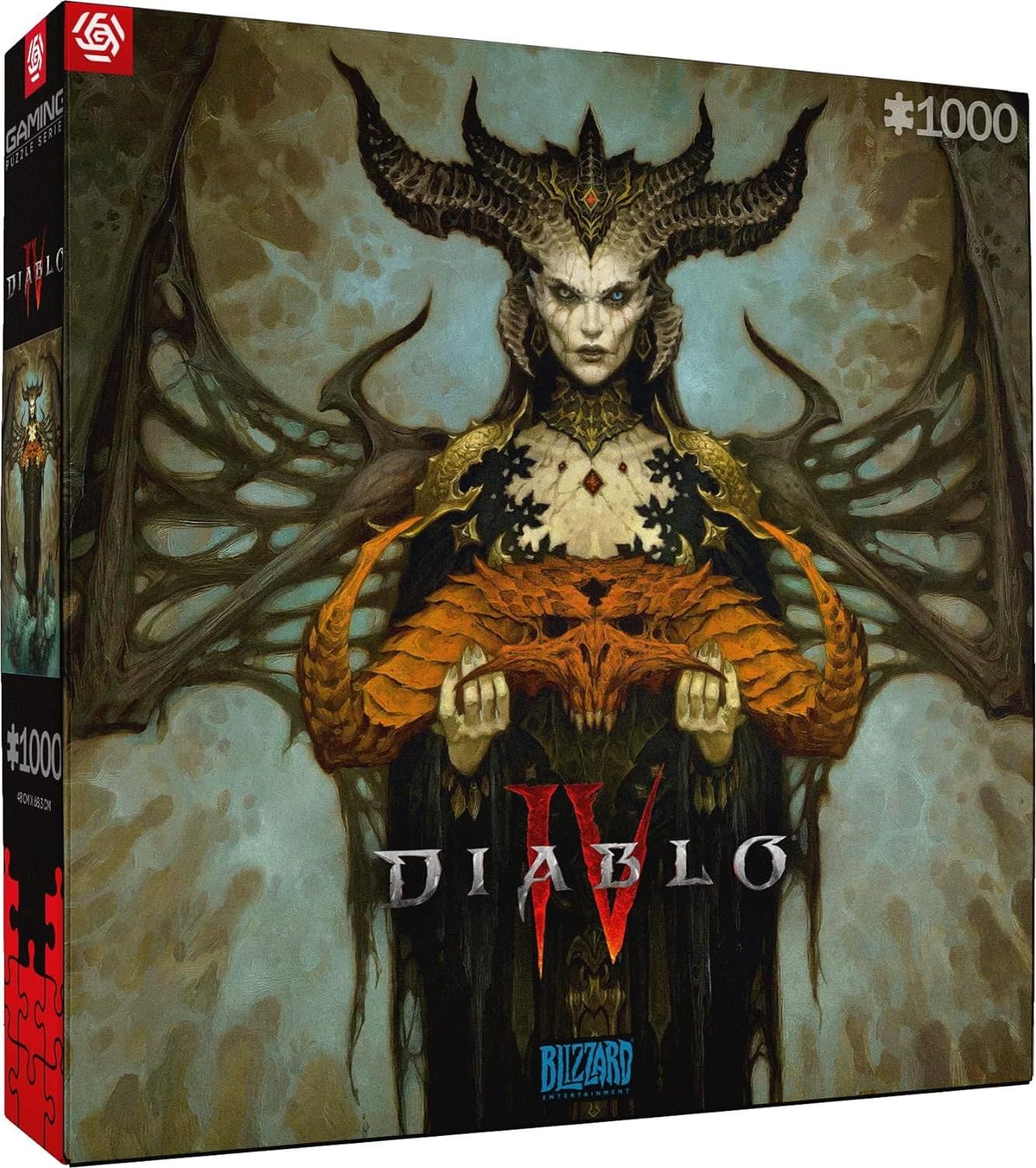 Good Loot Gaming Puzzel Diablo IV Lilith set met 1000 stukjes