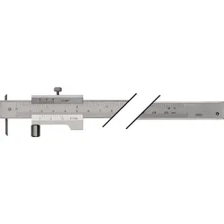Tecwerk Streichmaß 200mm m.Laufrolle
