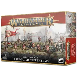 Games Workshop Warhammer AoS - Cities of Sigmar Casques d'Acier de la Freeguild (Kunststoff)