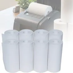 8er-Set Ersatz-Papierrollen für Bluetooth-Thermodrucker CH11145 - Druckqualität ohne Tinte - Kompatibel, Papierstau-frei, 50 Bilder/Rolle 2.5x2.5cmx7m