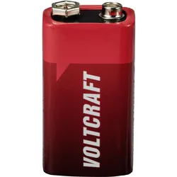 Voltcraft VC-16107985 9 V Block-Batterie Alkali-Mangan 550 mAh 9 V 20 St. (20 Stk., 9V Block, E Block, PP3, 550 mAh), Batterien + Akkus