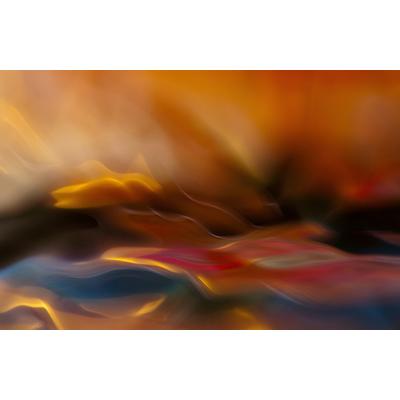 Fototapete PAPERMOON "Photo-Art ABSTRAKT LICHT UND SCHATTEN", bunt, B:3,5m L:2,6m, Vlies, Tapeten