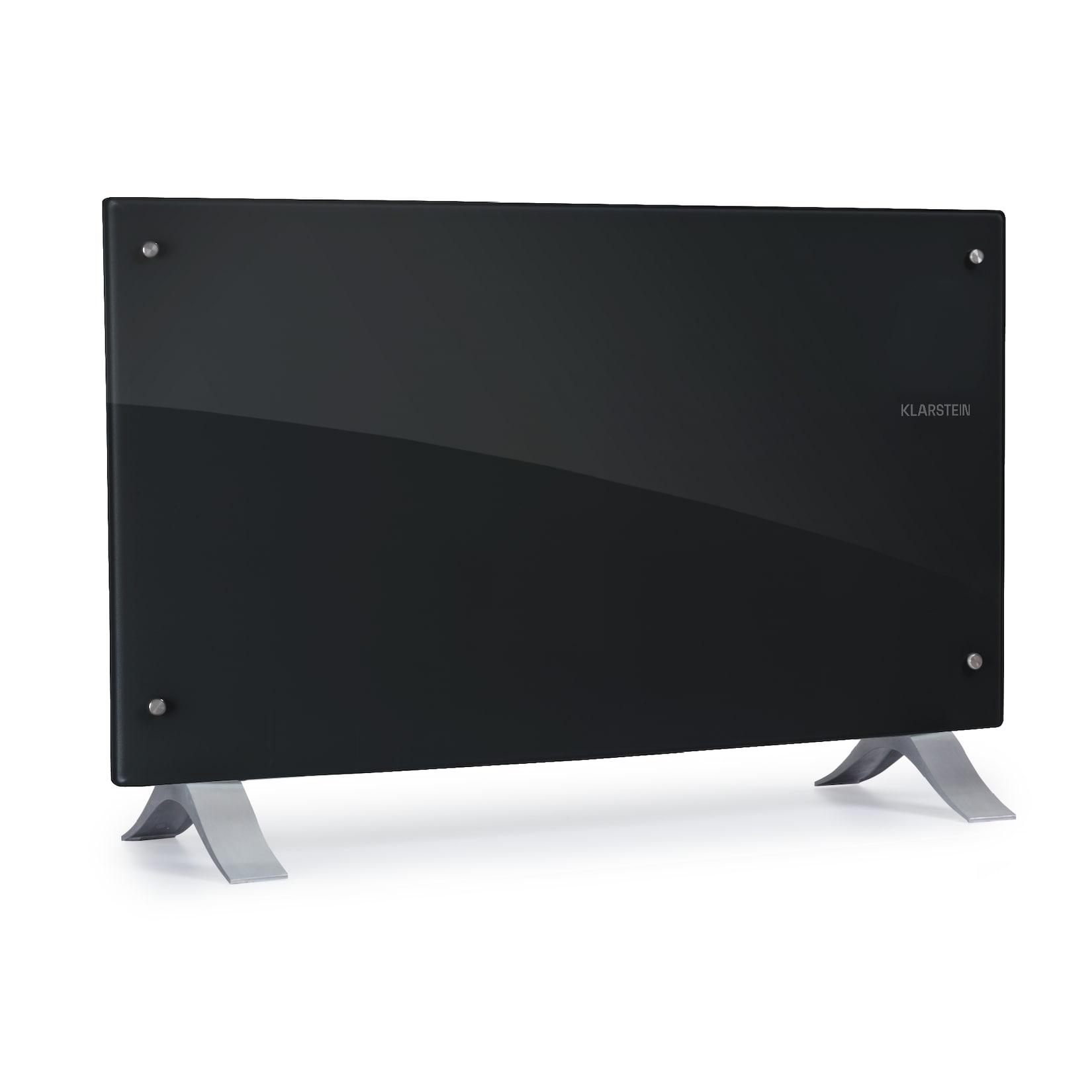Bornholm Curved Ambient Konvektions-Heizgerät 1000/2000 W Schwarz