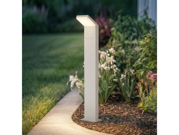 Bornes lumineuses LED Yolena, blanc, 100 cm, IP65 - Arcchio - Terrasse - Moderne - Métal - À ampoule unique
