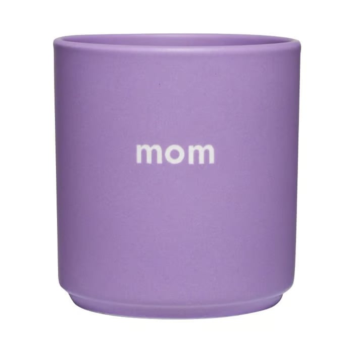 Design Letters VIP favoriete mok 25 cl Lilac Mom Collection