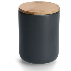 Vorratsdose 650 ml Keramik Grau Anthrazit S (Small)