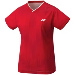 Yonex, Damen, Sportshirt, Damen-T-Shirt mit Rundhalsausschnitt (XS), Rot, XS