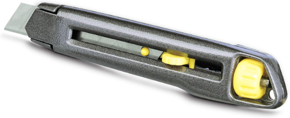Stanley Taglierino Autobloccante Cutter Interlock 18 mm