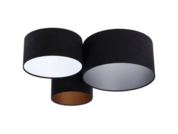 Plafonnier en tissu trio