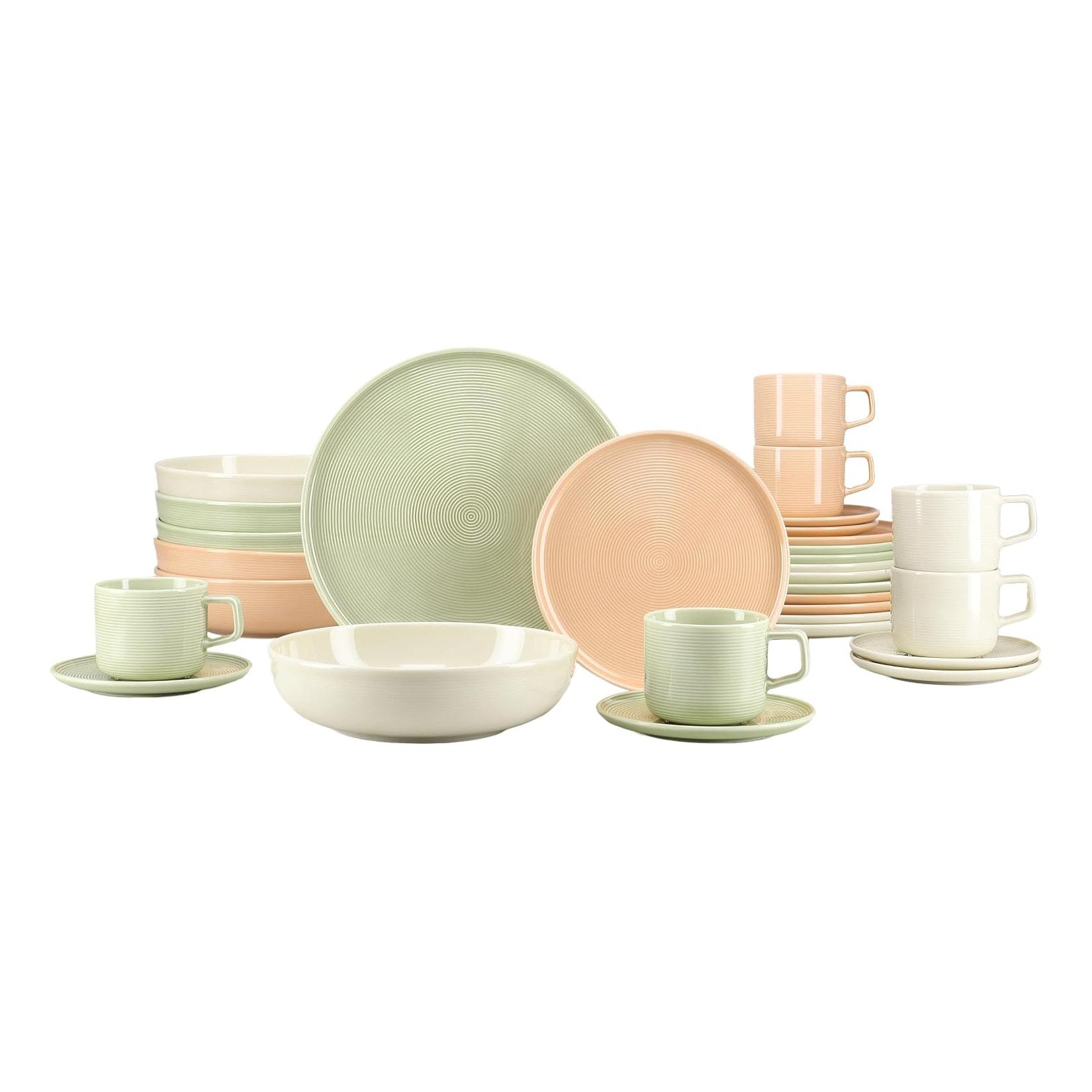 CreaTable - 25081, Session Romance - Kombiservice 30-tlg