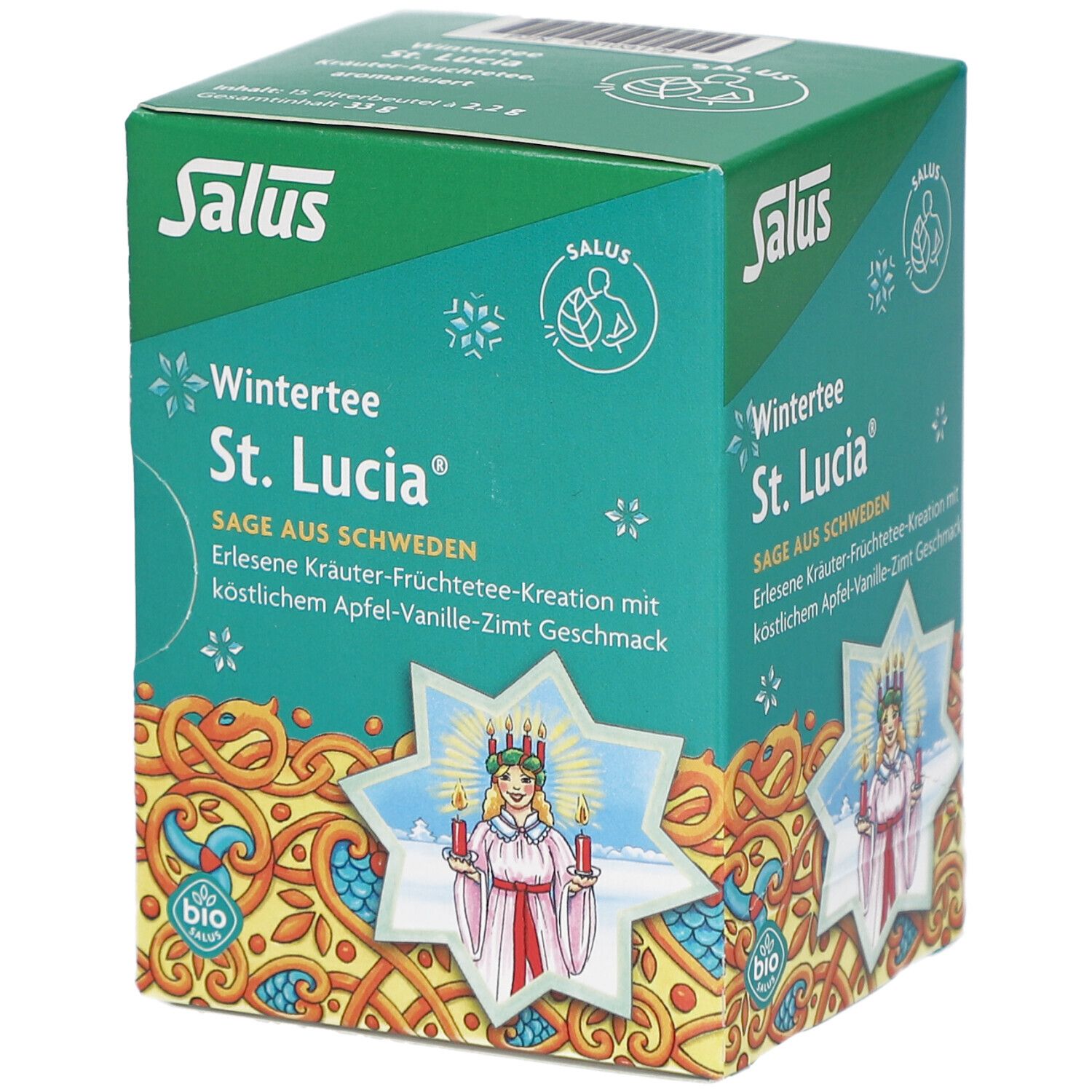 St.lucia Bio Salus Wintertee Filterbeutel 15 St