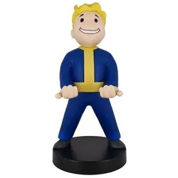 Exquisite Gaming Fallout Cable Guys Lade-Halter Vault Boy 23 cm, Gelb, Blau, Mehrfarbig