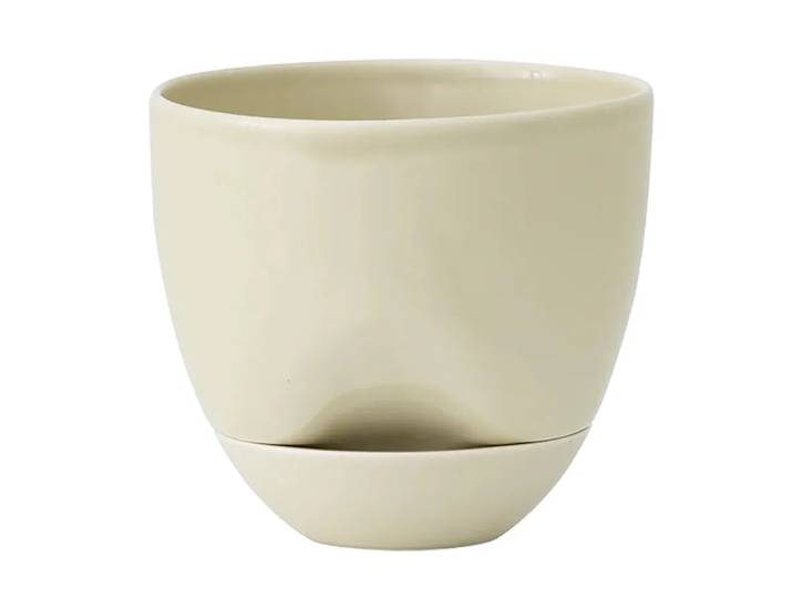Audo Copenhagen Hydrous bloempot Ø12 cm Ashen
