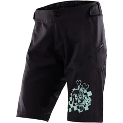 Troy Lee Designs Lilium Shell Micayla Gatto Black Ladies Fahrrad Shorts
