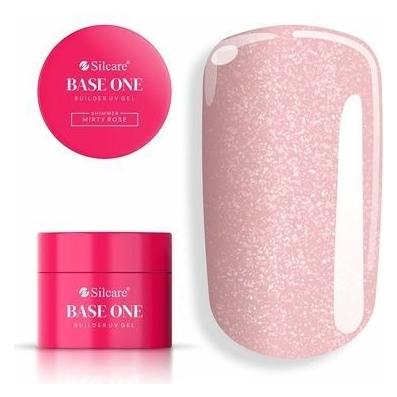 Silcare Base One Shimmer Uv Gel For Nail Styling Misty Rose 50g (Kunstnägel, Misty Rose) (5902560565836)