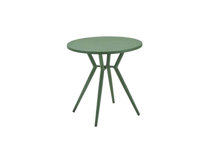 Liadomo Lesina Bistrotisch, Aluminium Ø 80 cm - Aluminium dunkelgrün Trendig &amp; bunt
