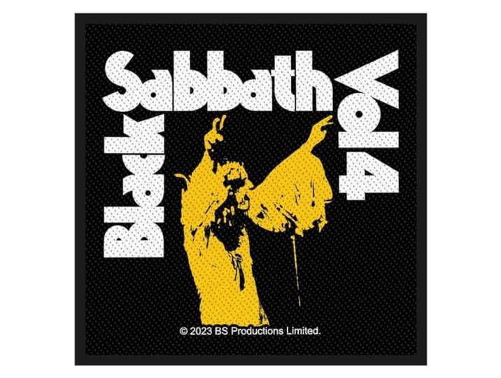 BLACK SABBATH Patch Naaimachine # 35 VOL 4-10x10cm VLIKKEN AFKENEN