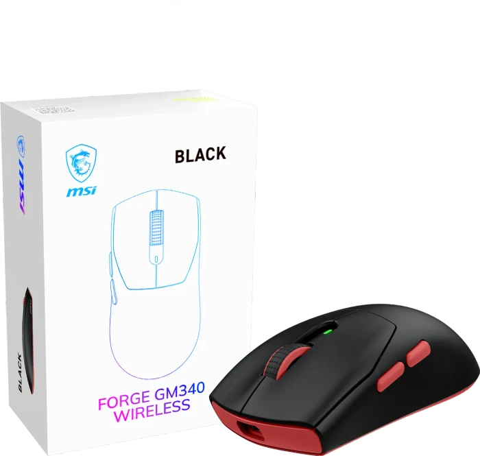 MSI FORGE GM340 Wireless schwarz