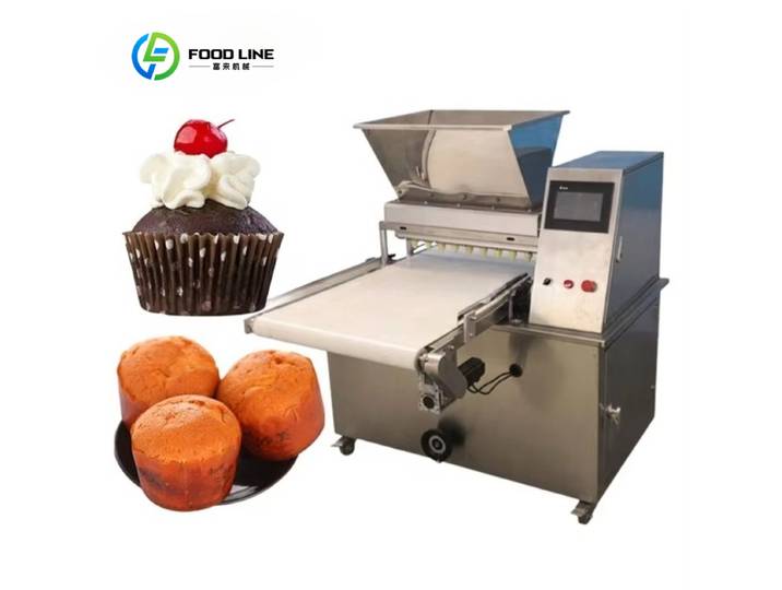Machine industrielle automatique personnalisée pour la fabrication de cupcakes, machine commerciale pour la fabrication de biscuits et de gâteaux