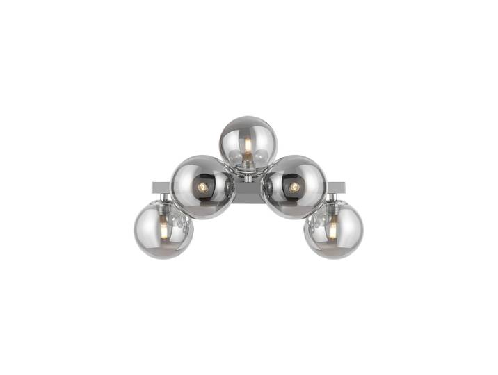 Mini Lineare Wandlampe „Dallas“ 5-Flammig Grey/Silver Maytoni