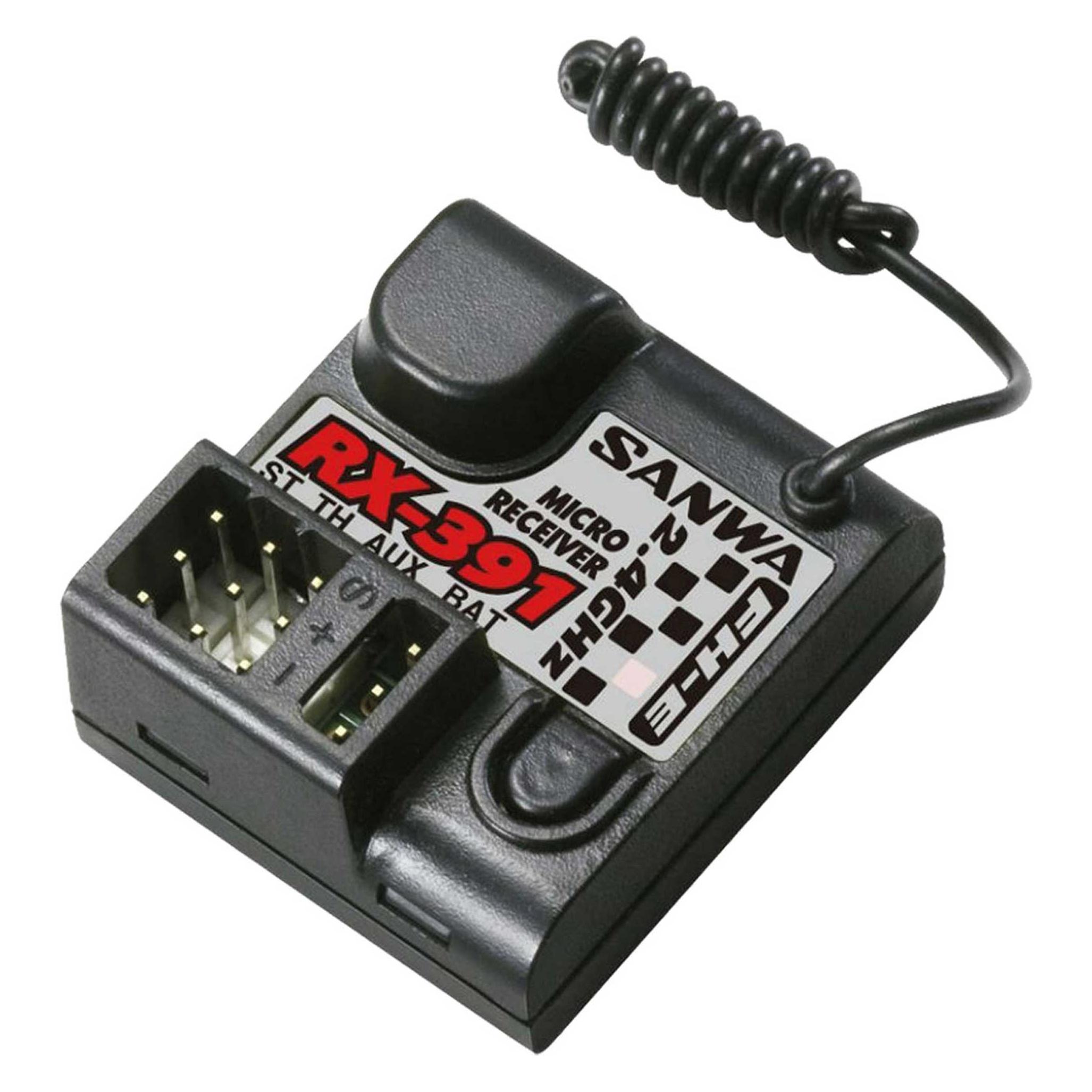 Sanwa Empfänger RX-391W FH-E Waterproof 2.4GHz SURFACE 3 Kanal (SAN107A41341A)