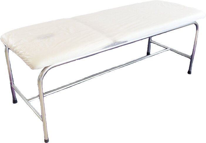 Lençóis descartáveis ajustables Kinefis em polipropileno de TNT de 20 gramas 80cm x 210cm (10 - 100 unidades)