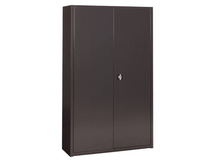Armoire métal Maxi Classtout - A portes battantes H. 198 x L. 120 cm - Corps Anthracite - Portes Anthracite