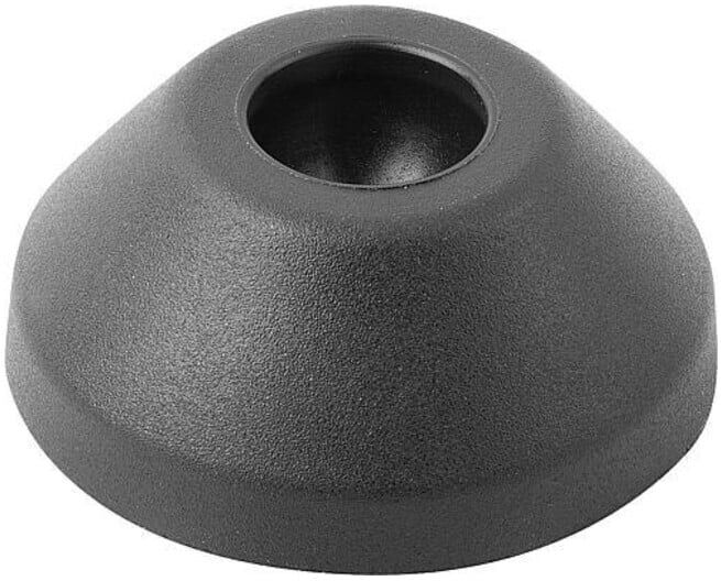 KIPP Disque Forme A Ø 44 Thermoplastique noir (K0415.1045)