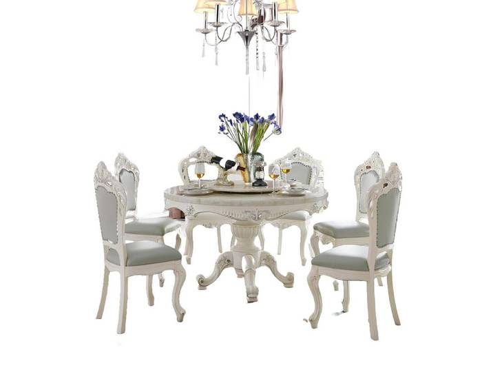 Xlmoebel Sitzgruppe Barock Lehnstühle in elegantem Design mit hohem Sitzkomfort, Hergestellt in Europa