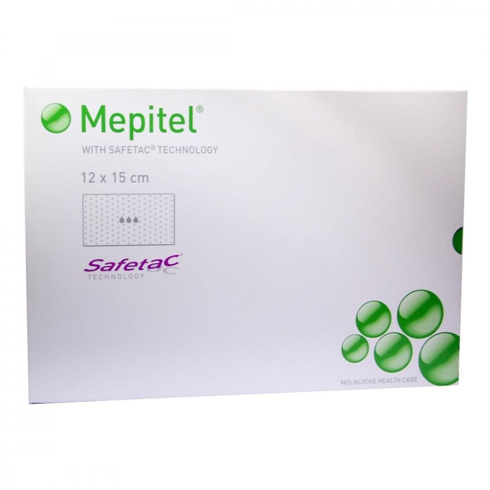 Mölnlycke Health Care GmbH Mepitel Silikon Netzverband 12x15cm steril 02818503
