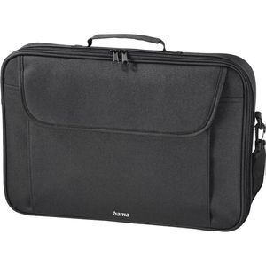 Hama Laptoptasche Montego, 216441, schwarz, Polyester, bis 17,3 Zoll