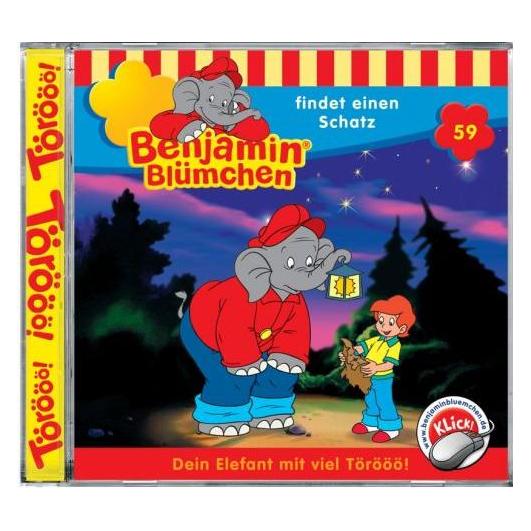Kiddinx Folge 059: Findet Einen Schatz (Benjamin Blümchen) (4001504265595)