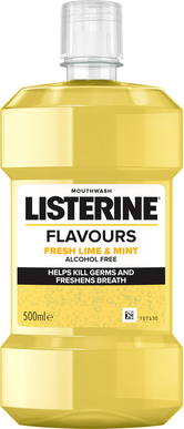 Listerine Colutório de Lima e Menta Flavours 500 ml